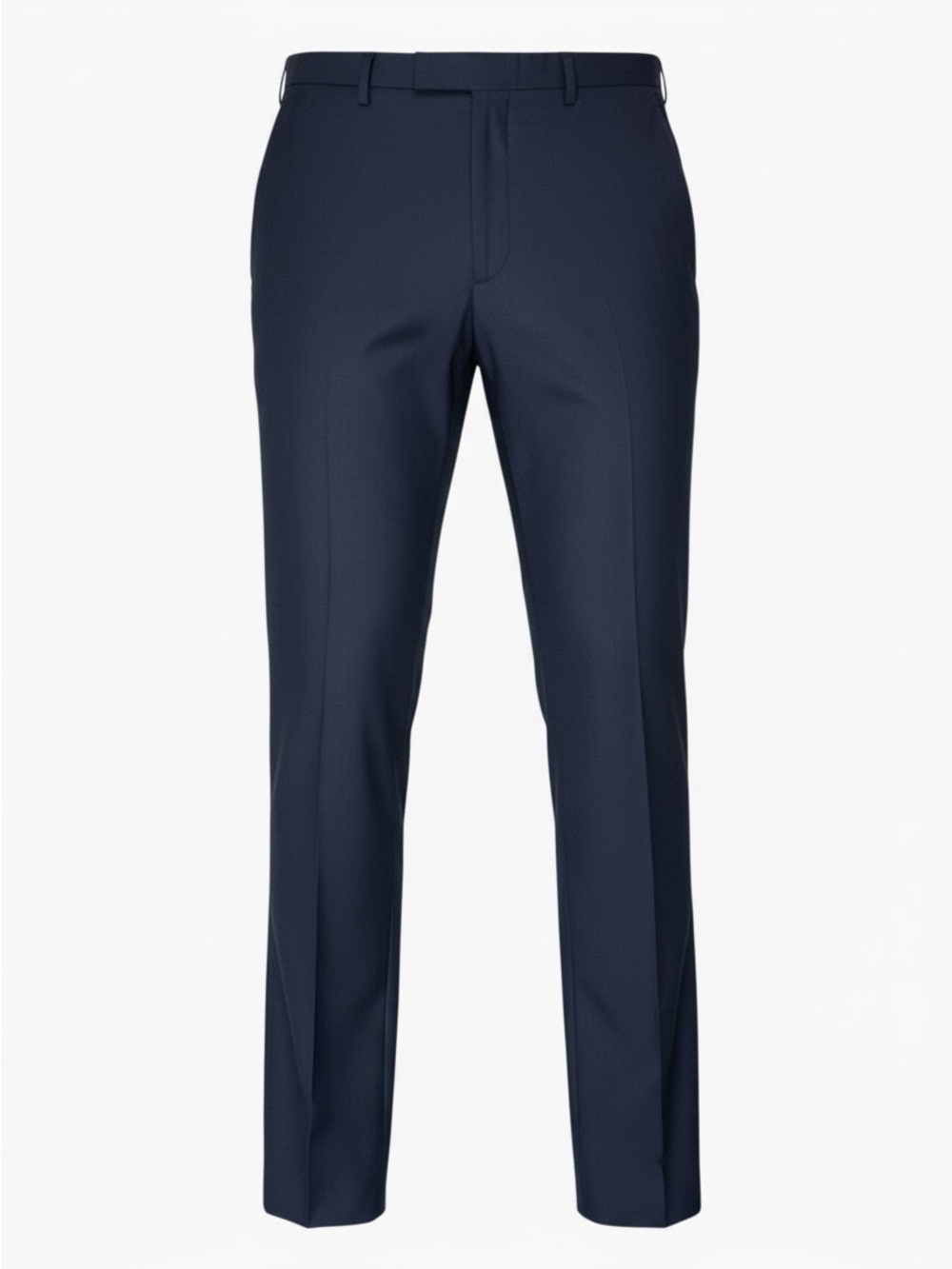 NWT Kenneth Cole Reaction Navy Dress Pants Mens 44L W37 Unhemmed Suit Trousers